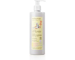 Dadaumpa 12months+ Biologische Gecertificeerde Wasgel & Shampoo - Aloë Vera, Haver & Kamille Extracten, Ideaal voor Gezinsgebruik en Extra Gevoelig voor Baby's Huid