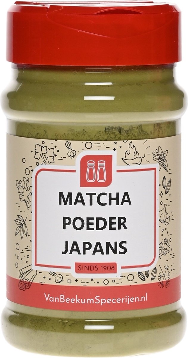 Goedkoopste Van Beekum Specerijen - Matcha Poeder Japans - Strooibus 100 Gram