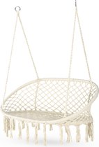 Outtec® Hangstoel XXL - tot 200kg - voor 2 Personen - Hangmand, Schommel voor Tuin, Terras, Balkon, Veranda - Boho Stijl