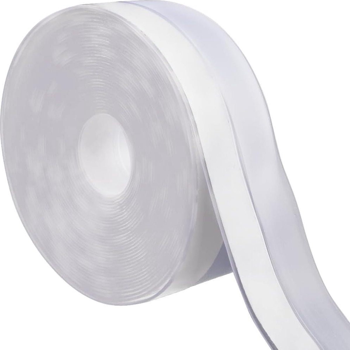 25 cm Weer Strippen Geluiddichte Silicone Afdichting Sticker - Transparante Zelfklevende Tape - Deurafdichting - Stopper Ramen Douche - 5 m - 5. .