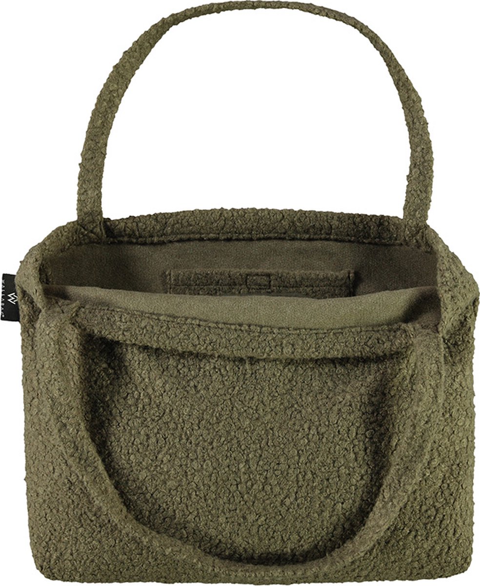 Wallabag - Tote Bag - Luiertas - Shopper - Mom Bag Teddy Taupe – foto 2