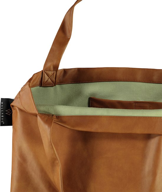 Wallabag Vintage Leather Brown van Burkely — afbeelding 2