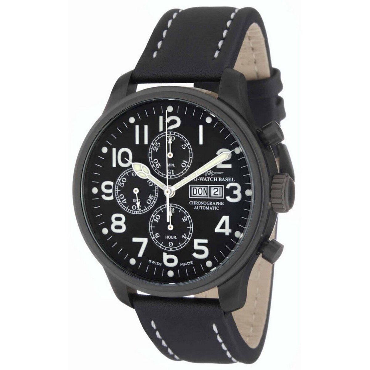 Zeno Watch Basel - 8557TVDD-bk-a1-1 - Polshorloge - Heren - Automatisch