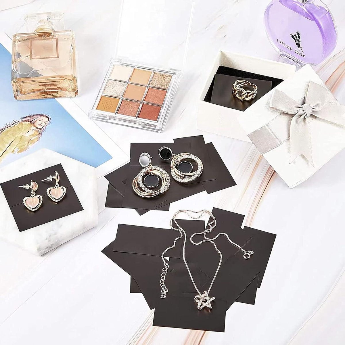 100 Papiers Anti-ternissement Pour Bijoux - Protection Argent, Or - Empêche Oxydation Et Noircissement
