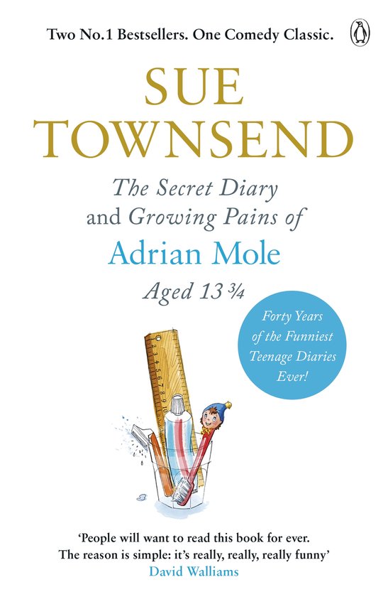 The Secret Diary & Growing Pains of Adrian Mole Aged 13 ¾ - cover
