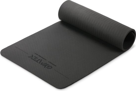 Gymtek® Yogamat 0,5cm - 181x61cm - Trainingsmat voor Pilates, Yoga & Fitness - Antislip Yoga Mat - Waterdicht