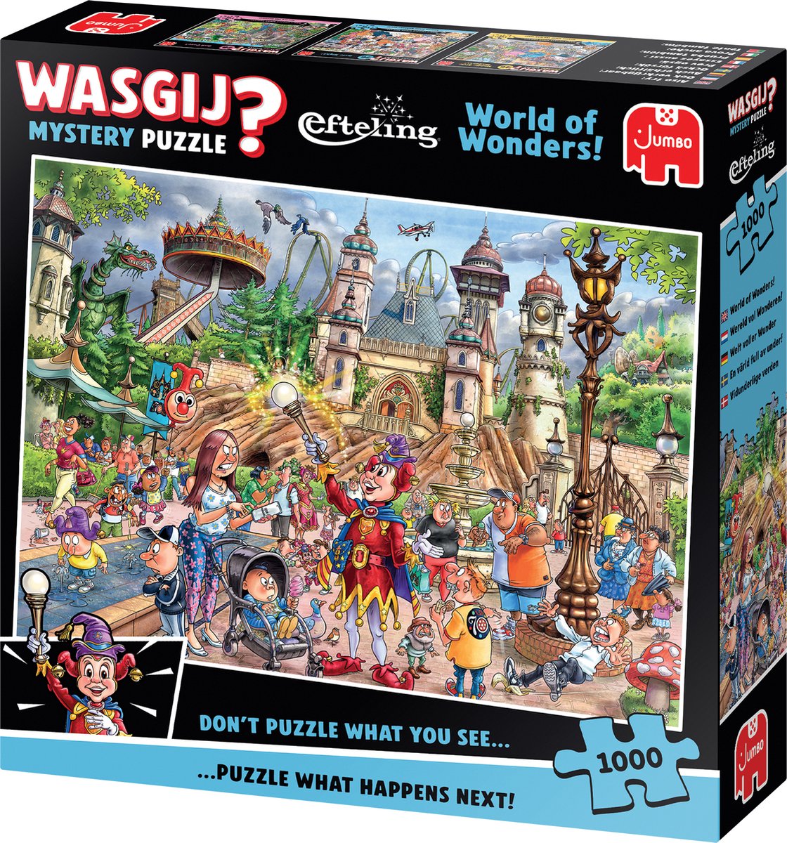 Wasgij Mystery Efteling Wereld Vol Wonderen 1000 stukjes - Legpuzzel — afbeelding 7