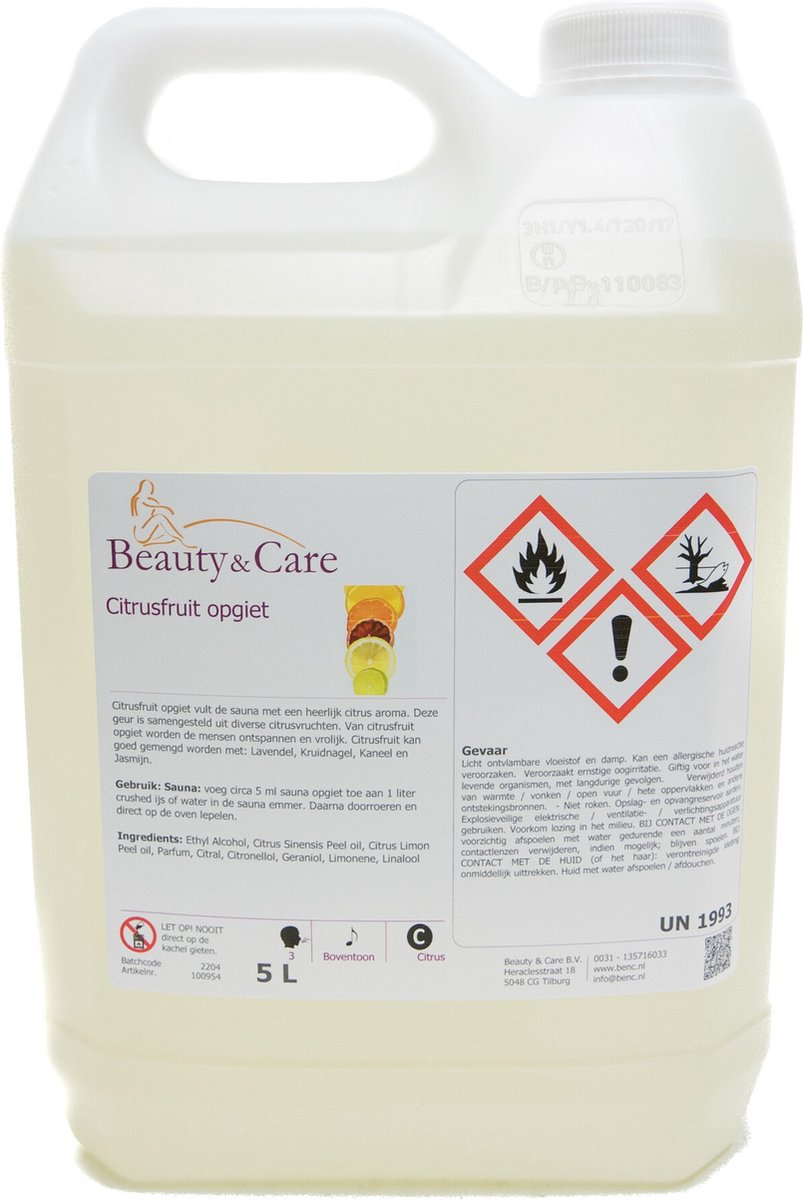 Goedkoopste Beauty & Care - Citrusfruit opgiet - 5 L. new