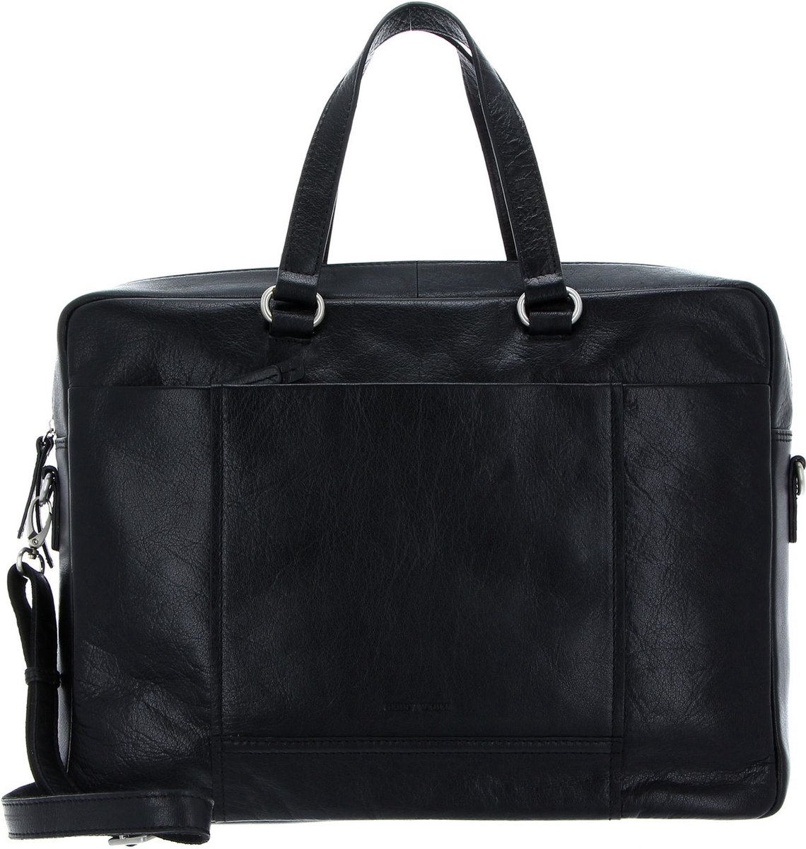 GERRY WEBER Schoudertas Shopper met laptopvak Lugano Businessshopper LHZ Black Zwart