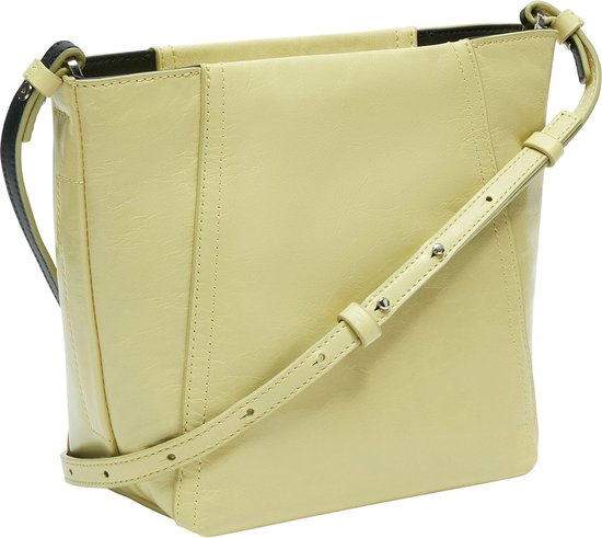 LIEBESKIND BERLIN Sac à épaule Sac à épaule bandoulière Chudy Paper Touch Crinkle Hobo Bag Light Mimosa Vert clair