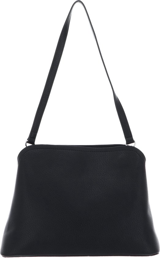 SEIDENFELT MANUFAKTUR Sac à main Sac à épaule Dale Midi City Hobo Black Noir