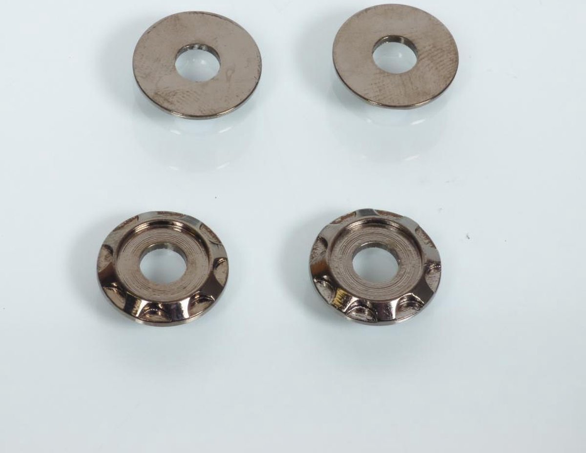 drc t01 antraciet geanodiseerd aluminium tussenring voor motor cross enduro racing