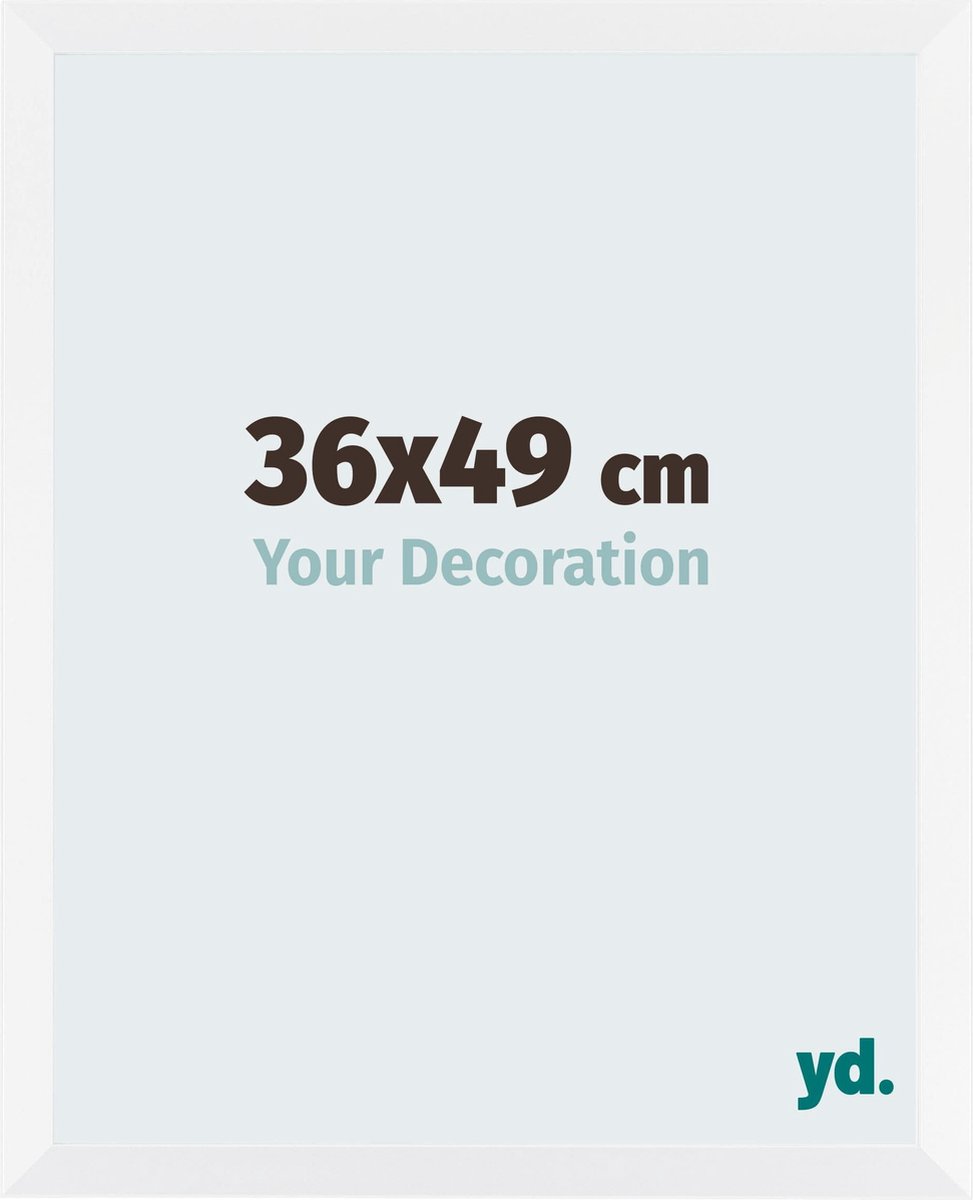 yd. Your Decoration - Fotolijst 36x49 cm - MDF - Wit Mat - Catania