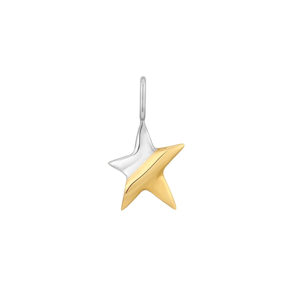 Ania Haie AH NC048-07T Pop Charms Dames Hanger - Ster - Sieraad - Zilver - 925 Zilver - 10 mm breed - 12 mm lang