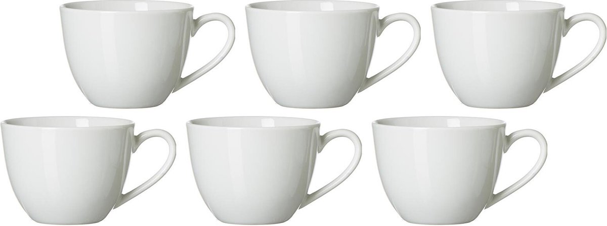 Kaffeetassen Bianco 430 ml Set van 6