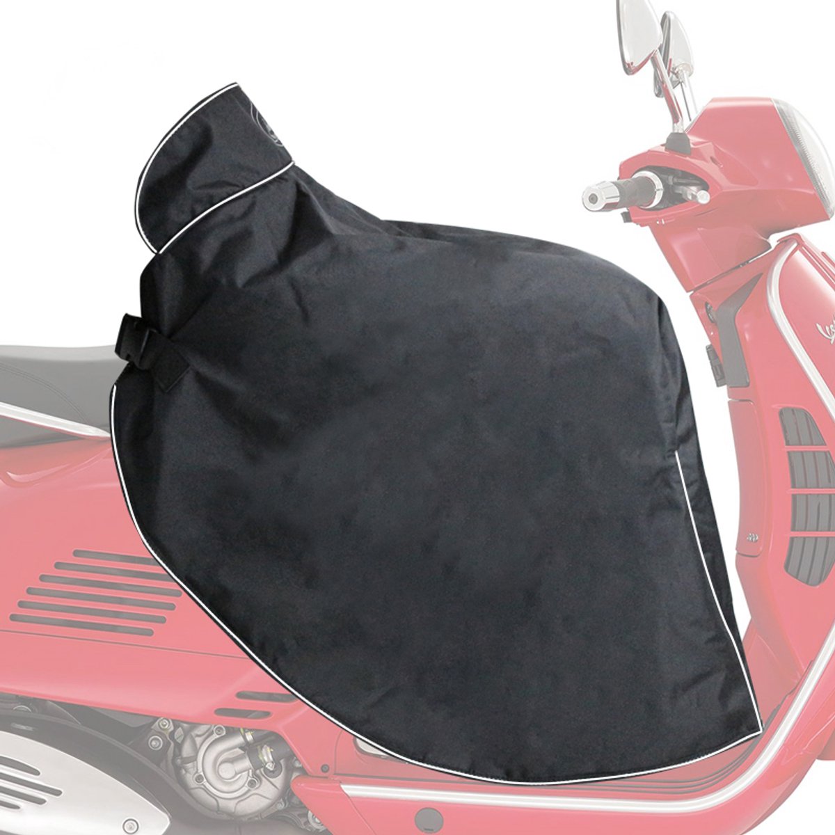 BLANCC Beenkleed / Beenhoes / Legcover - Voor Scooter, Brommer, Motor - 420D Oxford Waterdicht & Winddicht - Universeel & Verstelbaar - Zwart – foto 2