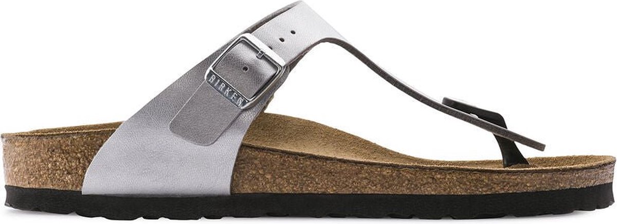 Birkenstock Gizeh BS dames sandaal – EU 2.5 UK Zilver