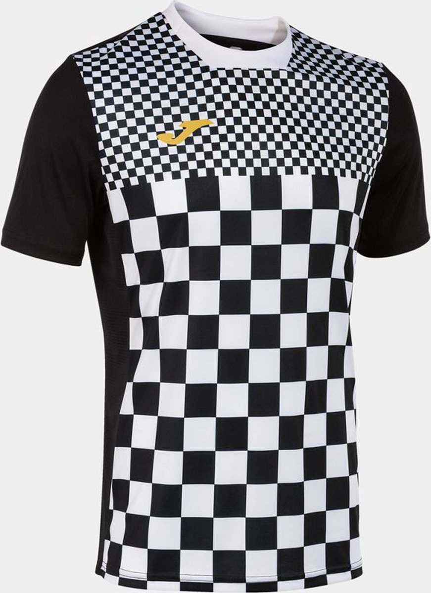 Joma Flag Iii T-shirt Met Korte Mouwen Wit,Zwart S Man