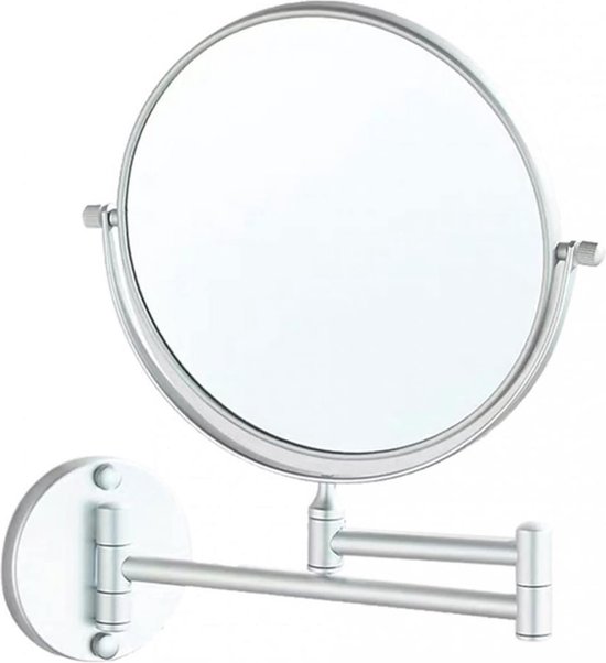 BTremary - Espejo de Maquillaje de 20,3 cm para Montaje en Pared, 1X/7X BTremary - Espejo de Maquillaje de 20,3 cm para Montaje en Pared, 1X/7X