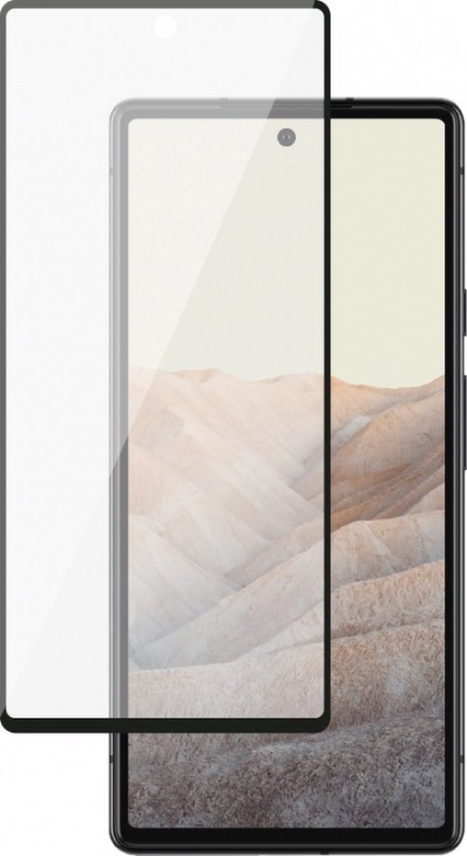 Bigben Connected, Schermbeschermer voor Google Pixel 6 Pro Anti-kras in 3D getemperd glas, Transparant zwart