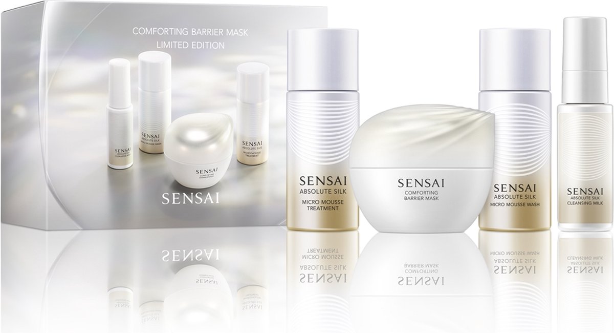 Sensai Comforting Barrier Mask Set - Huidverzorging voor gevoelige huid - Limited Edition