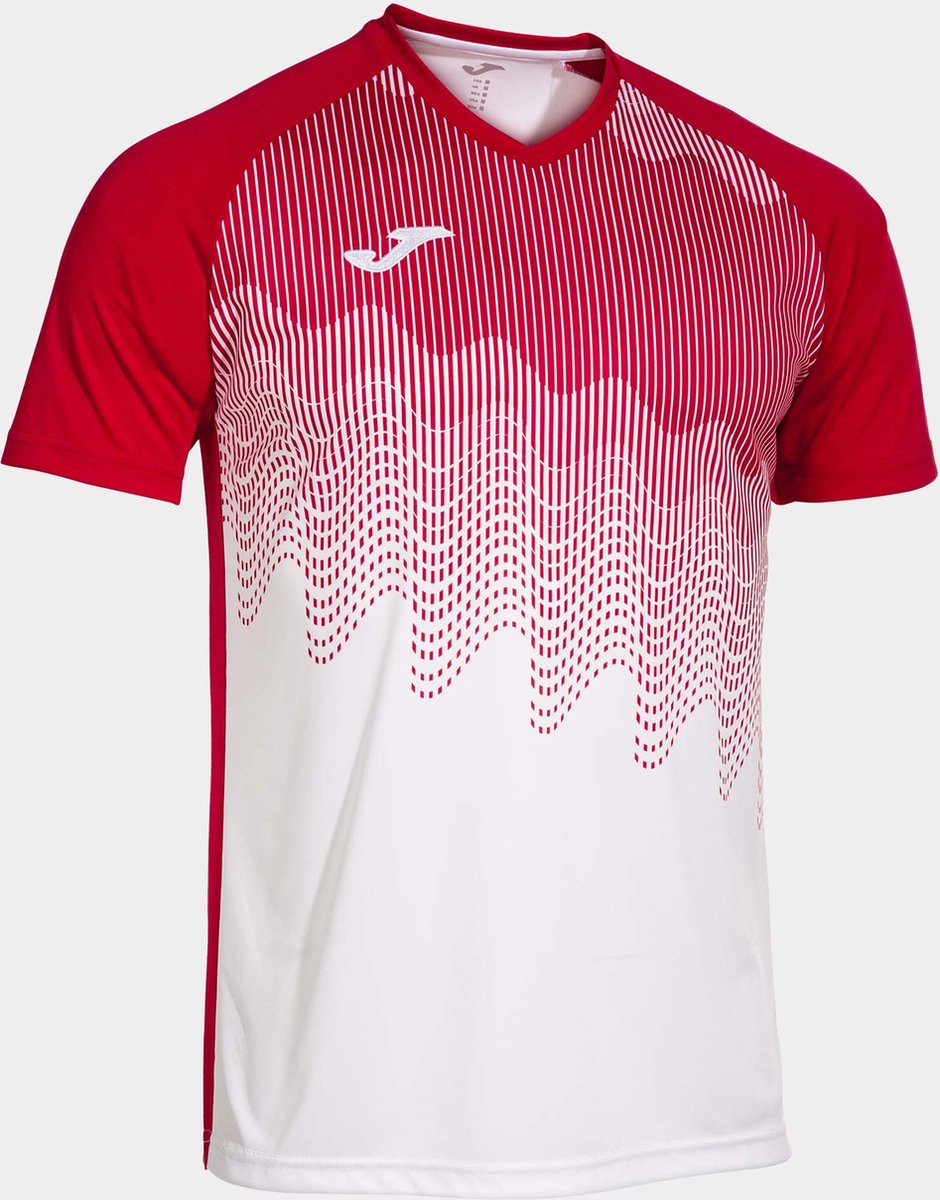 Joma Tiger Vi T-shirt Met Korte Mouwen Rood L Man