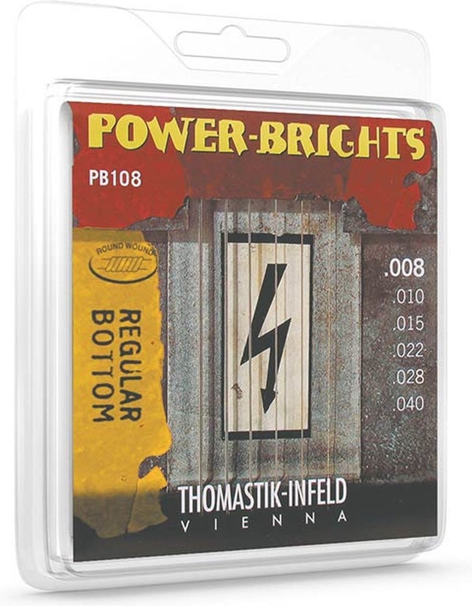 Thomastik Infeld THPB-108 snaren set elektrisch, magnecore, 008-010-015-022-028-040