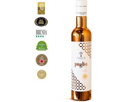 Guglielmi IGP Puglia - Extra Vierge Olijfolie - 500ML Fles - Italiaans Olijfolie - 100% Coratina - IGP Certificering - Oogst 24/25 - Medium fruitig