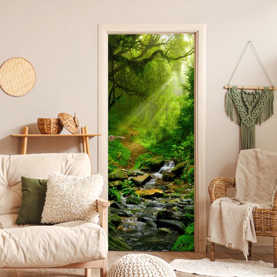 Deurbehang Deurstickers 90X200 cm Zelfklevende Deurposter Deurfolie 3D