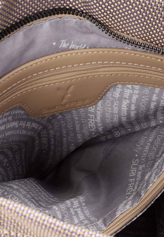 SURI FREY Sac à épaule bandoulière Suri Sports Marry Crossover Bag Sand Brun Jaune