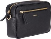 DSTRCT Petit Sac à Bandoulière / Sac à Bandoulière Femme - Cuir - Floater Field - Zwart