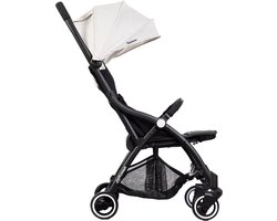 Hamilton by Yoop S1 Plus Buggy – MagicFold™ Technologie – Tot 22 kg – Wandelwagen Compact– Plooibuggy Baby – Inklapbaar – Kinderwagen – White Sand
