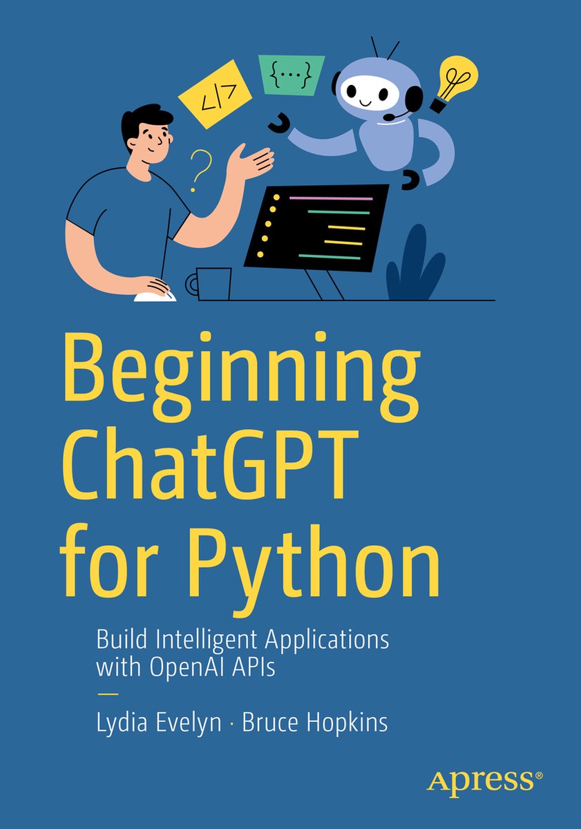Omslag van Beginning ChatGPT for Python