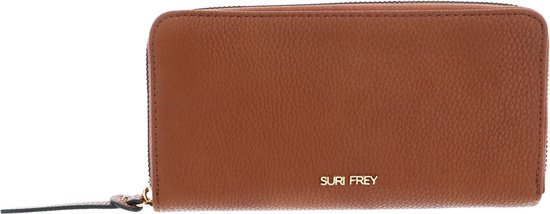 SURI FREY Porte-monnaie Netty Zip Around Wallet Cognac Brun