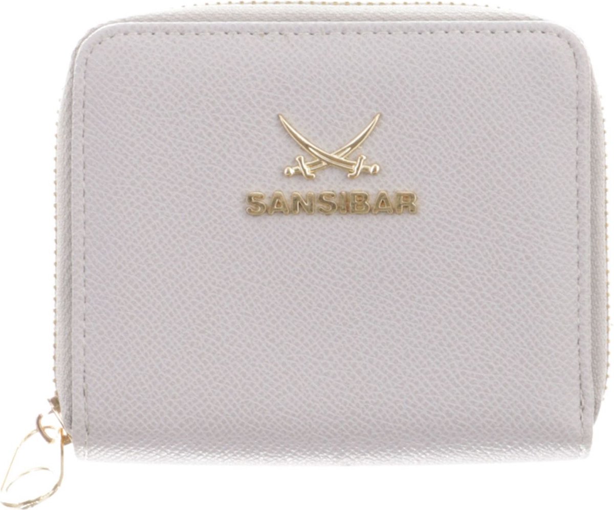 Sansibar Portemonnee Zip Wallet Grey Grijs