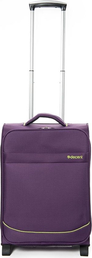 Decent Handbagage koffer Super-Light 50 - paars | bol.com
