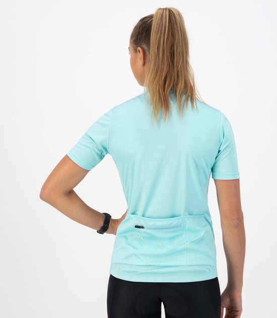 Rogelli Core Fietsshirt Dames - Korte Mouwen - Wielrenshirt - Lichtblauw -Maat M van Merkloos — afbeelding 3