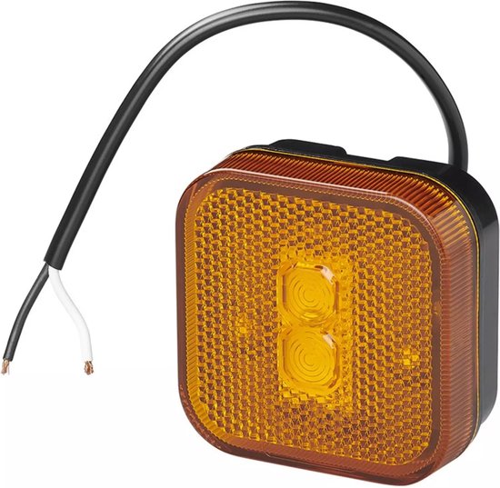 Een led zijmarkeringslamp met beugel 24V nodig