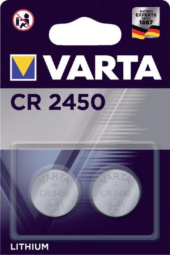 Varta CR2450 - 2 stuks - Varta