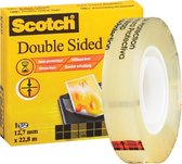 Scotch D6651222 D6651222 Dubbelzijdige tape Scotch 665 Transparant (l x b) 22.8 m x 12.5 mm 1 stuk(s)