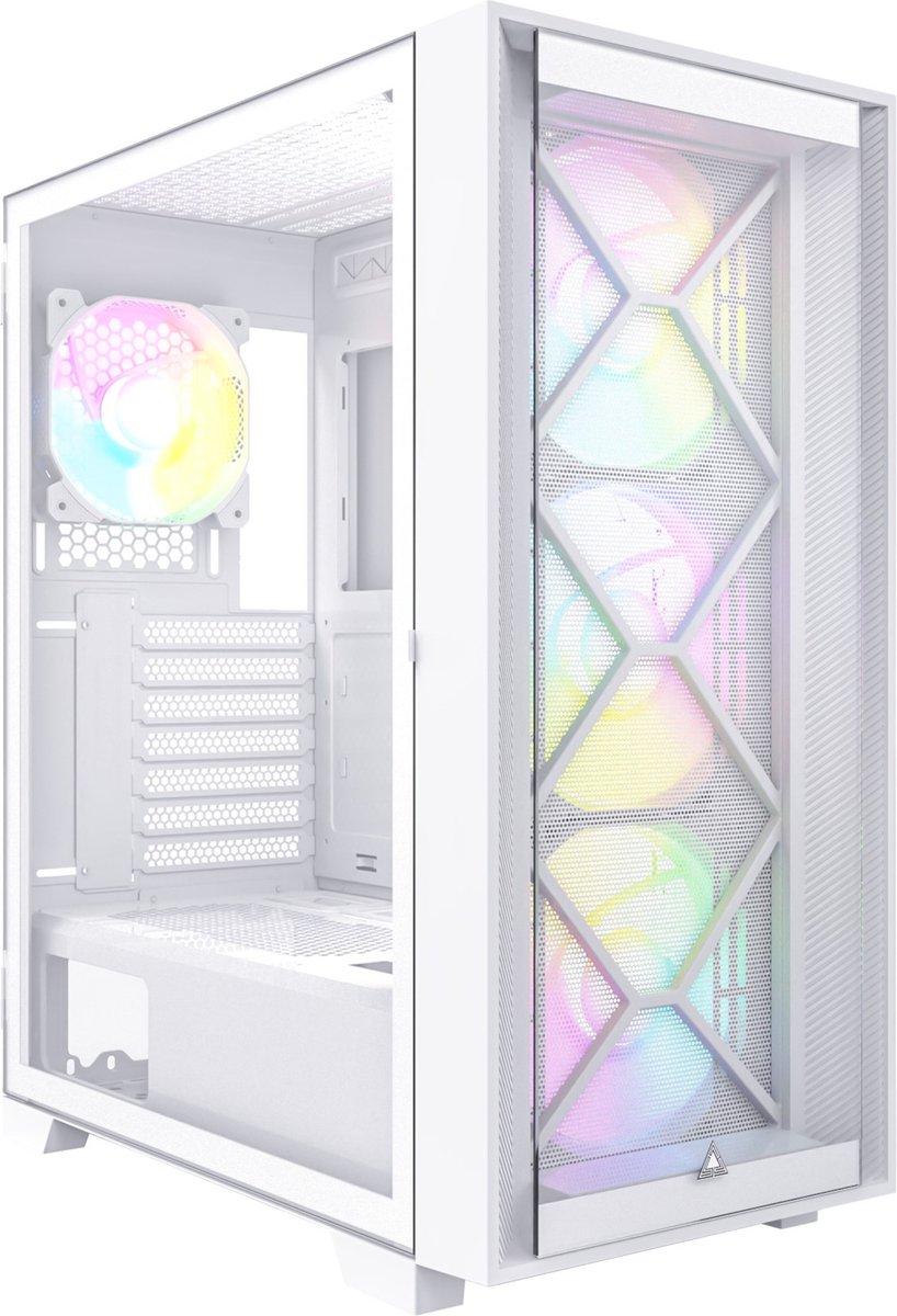 Montech AIR 1000 Premium, Midi-Tower, Wit