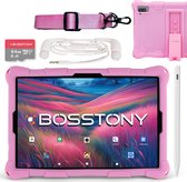 Bosstony® Snelle Kids Tablet 10 inch - Ouderlijk Toezicht - 6000mAh Batterij - Android 13 - Incl Beschermpakket - Kindertablet vanaf 3 jaar