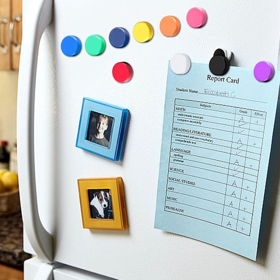 Paper Junkie Set of 18 Colourful Inspirational Magnets for School, Work, Refrigerator, Whiteboard - Cute Locker Accessories for Girls with Various Motivational Designs and Quotes - 3cm - Black Paper Junkie Set of 18 Colourful Inspirational Magnets for School, Work, Refrigerator, Whiteboard - Cute Locker Accessories for Girls with Various Motivational Designs and Quotes - 3cm - Black