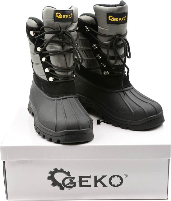 GEKO Waterdichte Snowboots Maat 45 Zwart