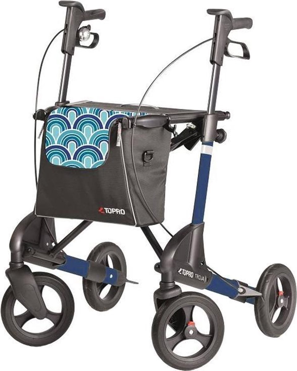 Rollator Topro Troja 2G Standaard M Capri Blue