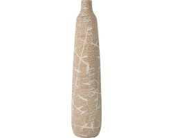 J-Line vaas Dune Smal - keramiek - beige/wit - large - 69.5 cm hoog