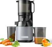 Bol.com low Juicer - Koude Pers - Slow Juicer - met 130mm toevoergoot - Geschikt voor hele vruchten en groenten - Hoge sapopbren... aanbieding