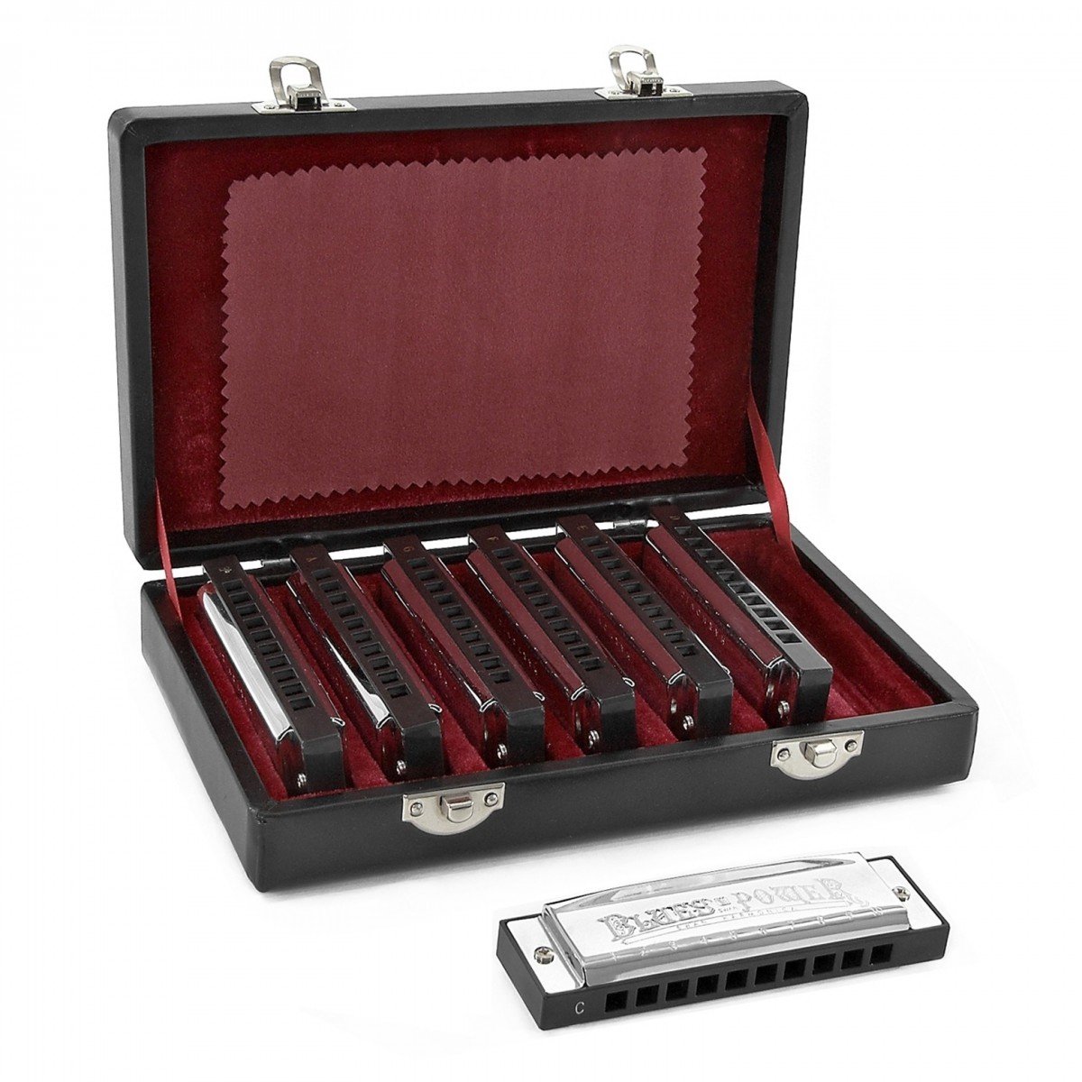 Blues Mondharmonicaset van Gear4music