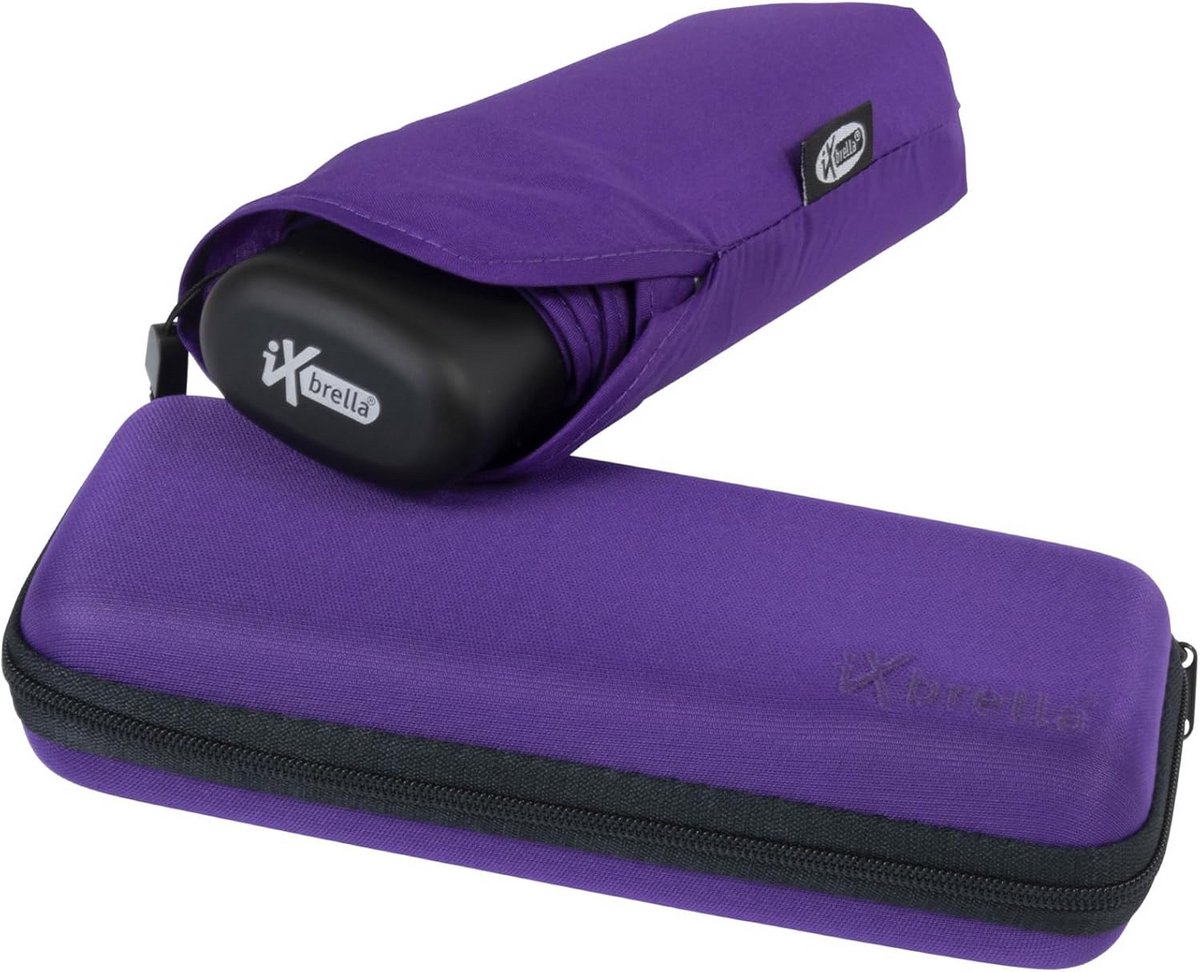 Compacte Supermini Zakparaplu Berry met Beschermhoes - Lichtgewicht en Winddicht