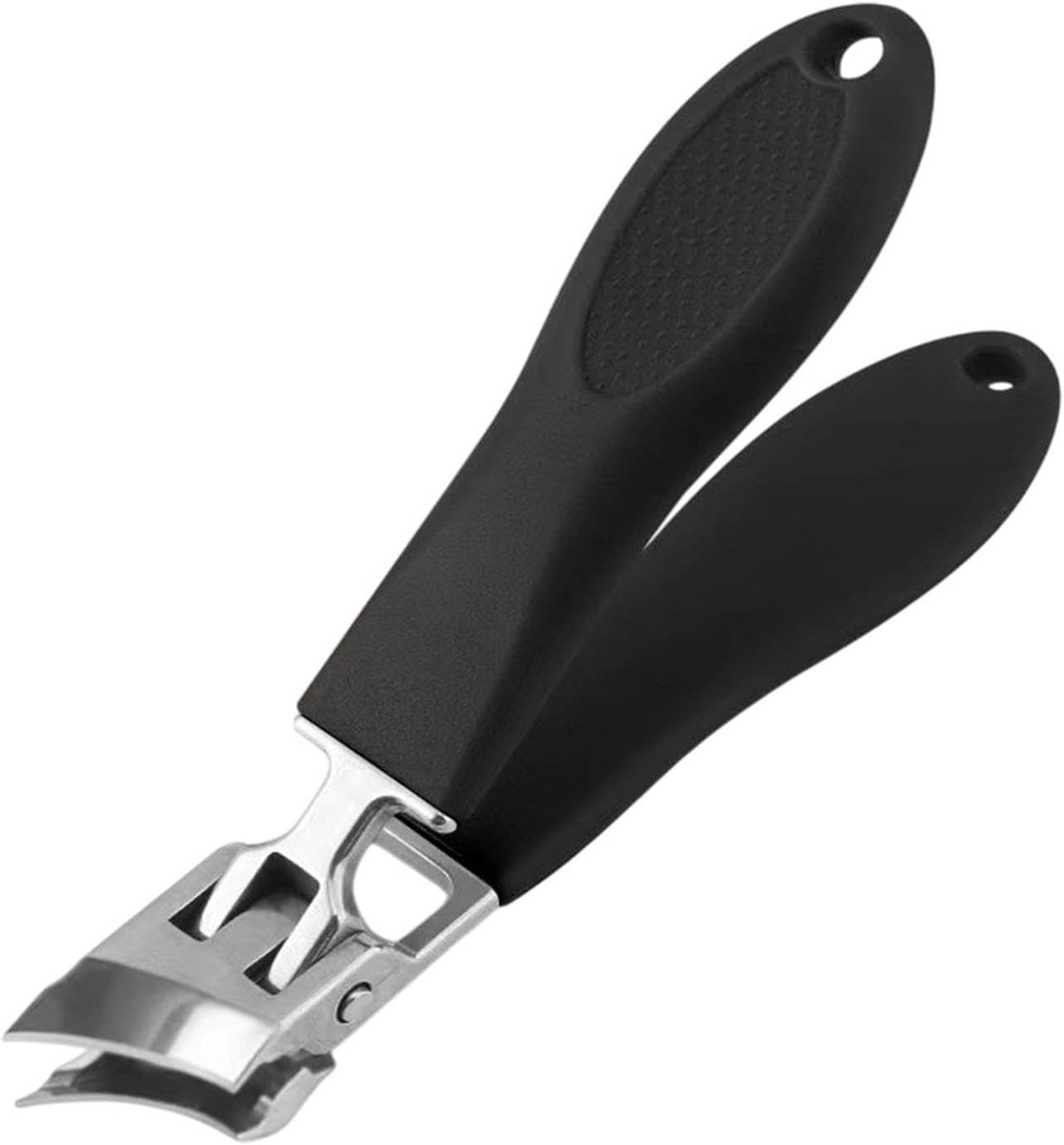 Gebogen Nagelknipper met Brede Kopening en Anti-Spat Functie voor Dikke Nagels